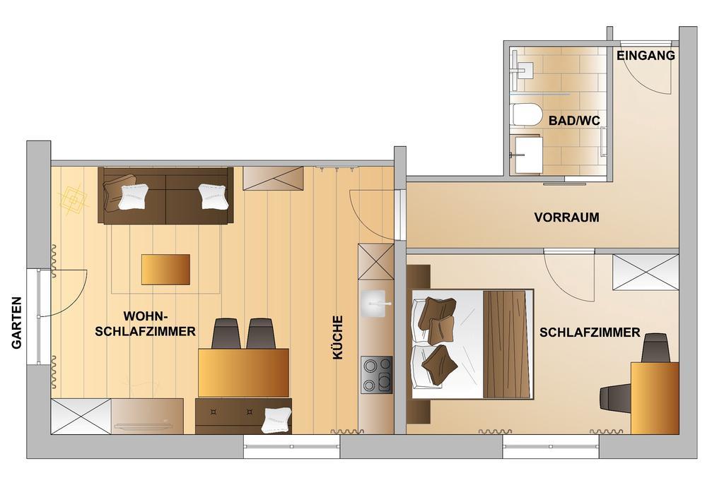 ריד אים אוברינטל Appartements Zerzer חדר תמונה