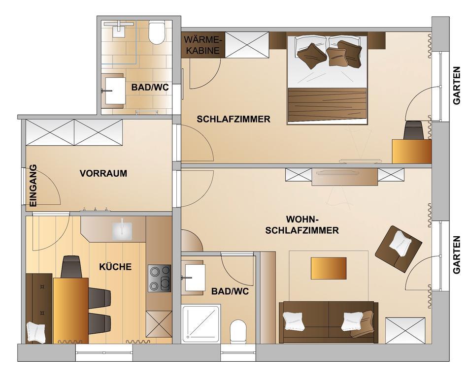 ריד אים אוברינטל Appartements Zerzer חדר תמונה